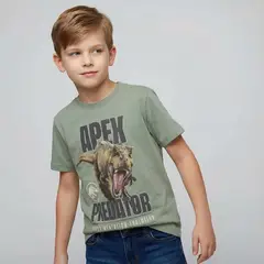JURASSIC WORLD - Polo Niño Algodón