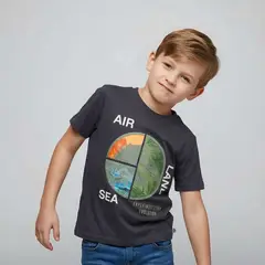 undefined - Polo Niño Algodón Jurassic World