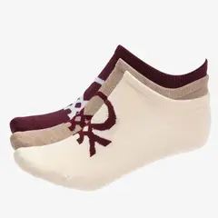 BENETTON - Pack X3 Medias Cortas