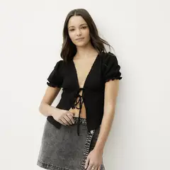 SYBILLA - Blusa Manga Corta Mujer