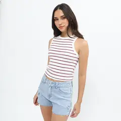 SYBILLA - Polo Sin Mangas Mujer