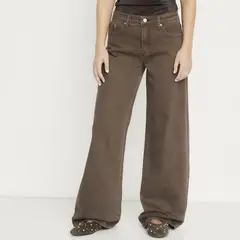 SYBILLA - Jean Straight Tiro Medio Mujer