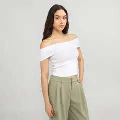SYBILLA - Top Off Shoulder Mujer
