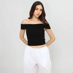 SYBILLA - Top Off Shoulder Mujer