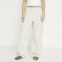 SYBILLA - PANTALON CARGO STRAIGHT (AV) COCOA M