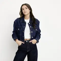 SYBILLA - Casaca Denim Mujer