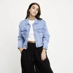 SYBILLA - Casaca Denim Mujer