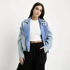 SYBILLA - Casaca Denim Mujer