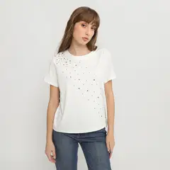 DENIMLAB - Polo Manga Corta Mujer