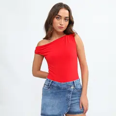 DENIMLAB - Body Asimétrico Mujer