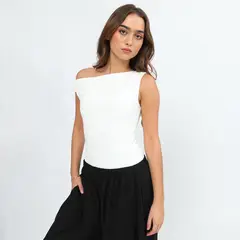 DENIMLAB - Body Asimétrico Mujer