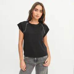 DENIMLAB - Polo Manga Corta Mujer