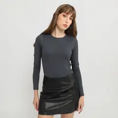 DENIMLAB - Body Manga Larga Mujer