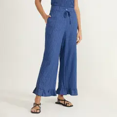 BASEMENT - Pantalón Fluido Mujer