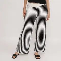 BASEMENT - Pantalón Fluido Mujer