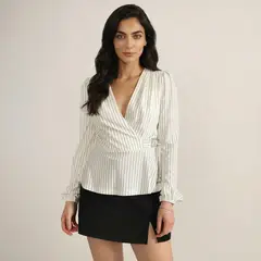 MOSSIMO - Blusa Manga Larga Mujer