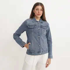 ELLE - Casaca Denim Mujer