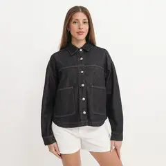 UNIVERSITY CLUB - Casaca Denim Os