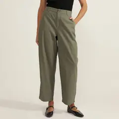 UNIVERSITY CLUB - Pantalón Mom Tiro Alto Mujer