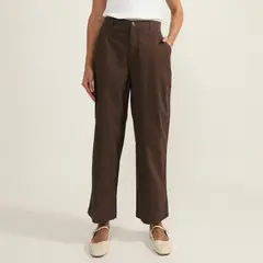 UNIVERSITY CLUB - Pantalón Mom Tiro Alto Mujer