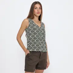 UNIVERSITY CLUB - Polo Sin Mangas Mujer