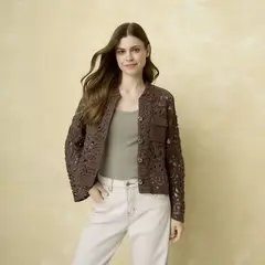 UNIVERSITY CLUB - Cardigan Mujer