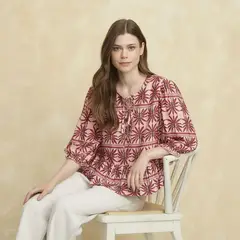 UNIVERSITY CLUB - Blusa Manga Corta Mujer