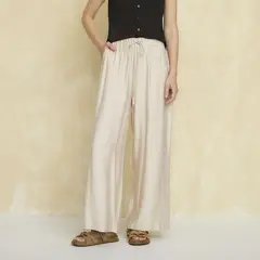 UNIVERSITY CLUB - PANTALON FLUIDO AM CHOCOLATE S