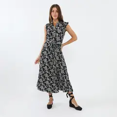 ELLE - VESTIDO SM CAMI RED FLOWERS S