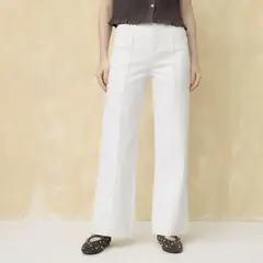 UNIVERSITY CLUB - Jean Wide Leg Tiro Alto Mujer