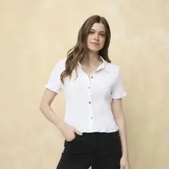 UNIVERSITY CLUB - Blusa Manga Corta Mujer
