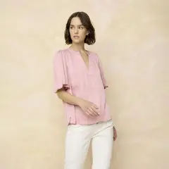 ELLE - Blusa Manga Corta Mujer