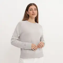 UNIVERSITY CLUB - Chompa Manga Larga Mujer