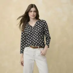 UNIVERSITY CLUB - Polo Manga Larga Mujer