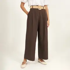 UNIVERSITY CLUB - Pantalón Fluido Mujer