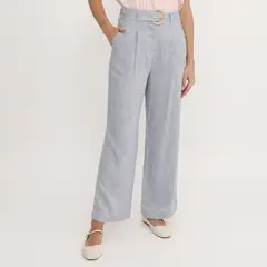 ELLE - Pantalón Fluido Mujer