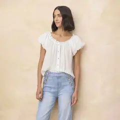 ELLE - Blusa Casual Mujer