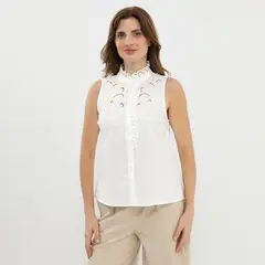 APOLOGY - Blusa Sin Mangas Mujer