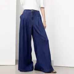 APOLOGY - Jean Wide Leg Tiro Alto Mujer