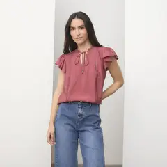 APOLOGY - Blusa Manga Corta Mujer