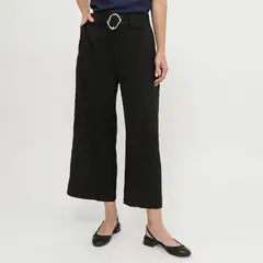 APOLOGY - Pantalón Fluido Tiro Alto Mujer