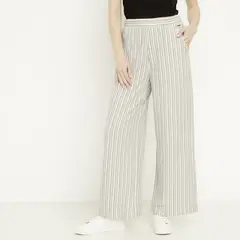 NEWPORT - Pantalón Fluido Tiro Alto Mujer