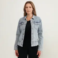 NEWPORT - Casaca Denim Mujer