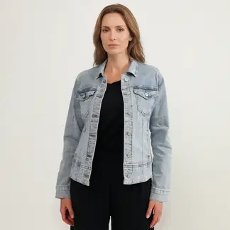 NEWPORT - Casaca Denim Mujer