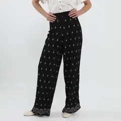 NEWPORT - Pantalón Fluido Tiro Alto Mujer