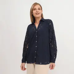 STEFANO COCCI - Blusa Manga Larga Mujer