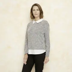 undefined - Chompa Manga Larga Mujer Stefano Cocci