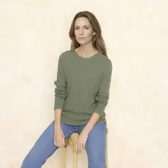 STEFANO COCCI - Chompa Manga Larga Mujer