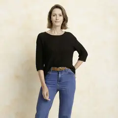 STEFANO COCCI - Chompa Manga 3/4 Mujer