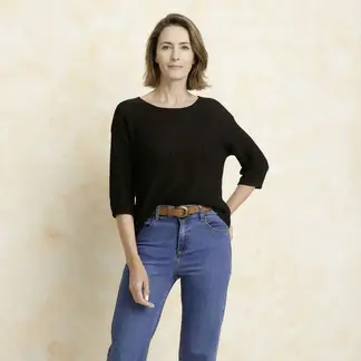 STEFANO COCCI - Chompa Manga 3/4 Mujer